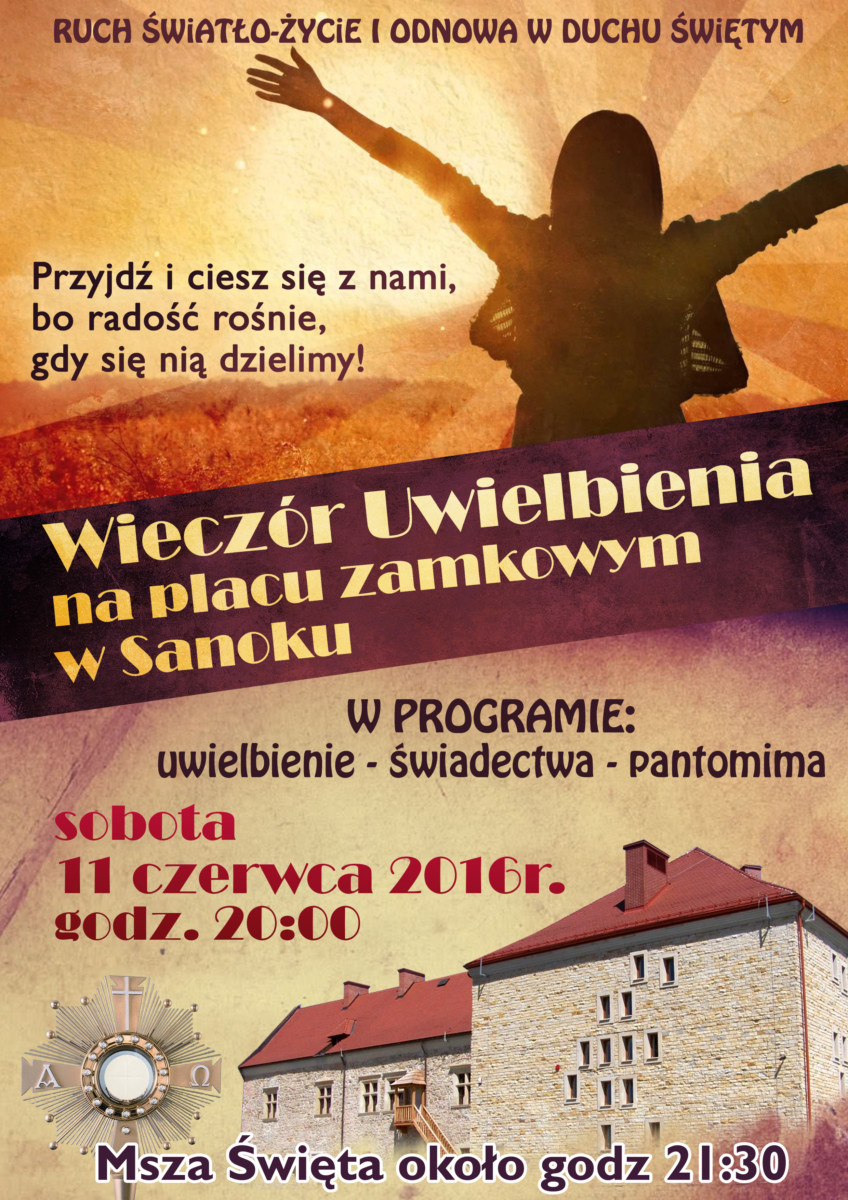 wieczor_uwielbienia_sanok_plakat