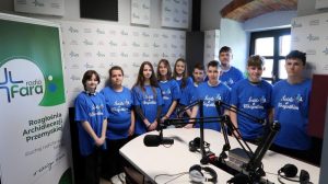 JAROSŁAW: Wizyta młodzieży z Zadąbrowia Radio FARA